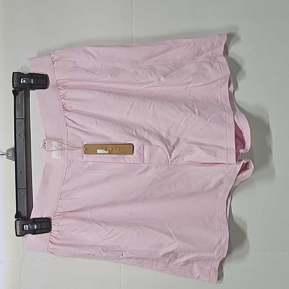 NWT SKIMS pink boyfriend loose boxer size Small